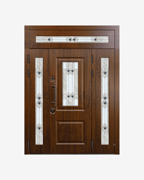 Usa Dubla Exterior Metalica pentru Casa cu Supralumini, Steelline