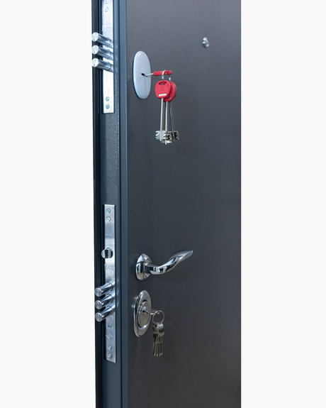 Usa Dubla Exterior Metalica pentru Casa "Defender", Steelline