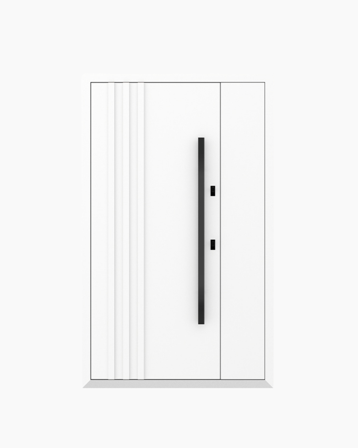 Usa Exterior Aluminiu pentru Casa "Aluminium Plina", Steelline