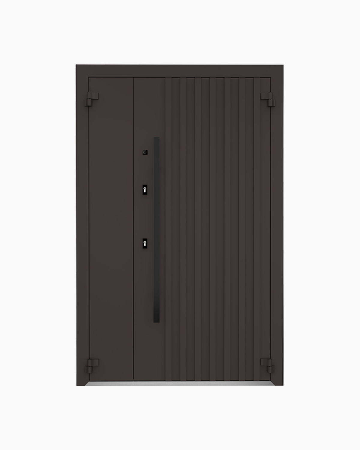 Usa Exterior Aluminiu pentru Casa "Aluminium Plina", Steelline