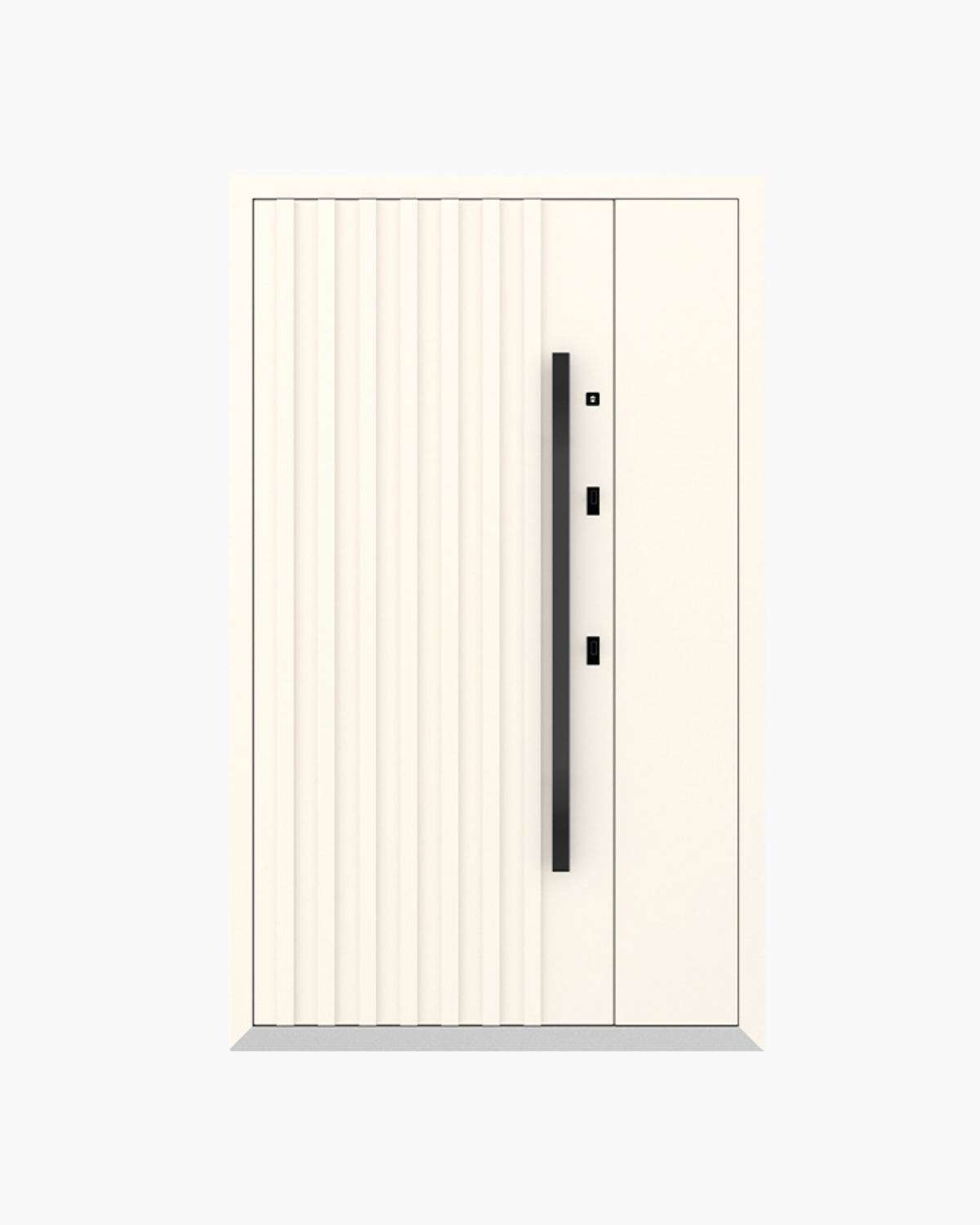 Usa Exterior Aluminiu pentru Casa "Aluminium Plina", Steelline