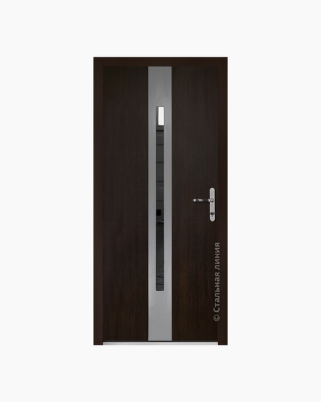 Usa Exterior Aluminiu pentru Casa "Hasky Pro Lampre", Steelline