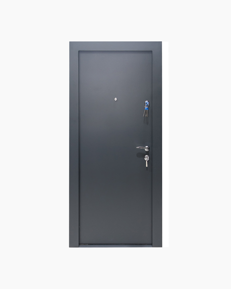 Usa Exterior Metalica pentru Apartament "Defender P", Maro