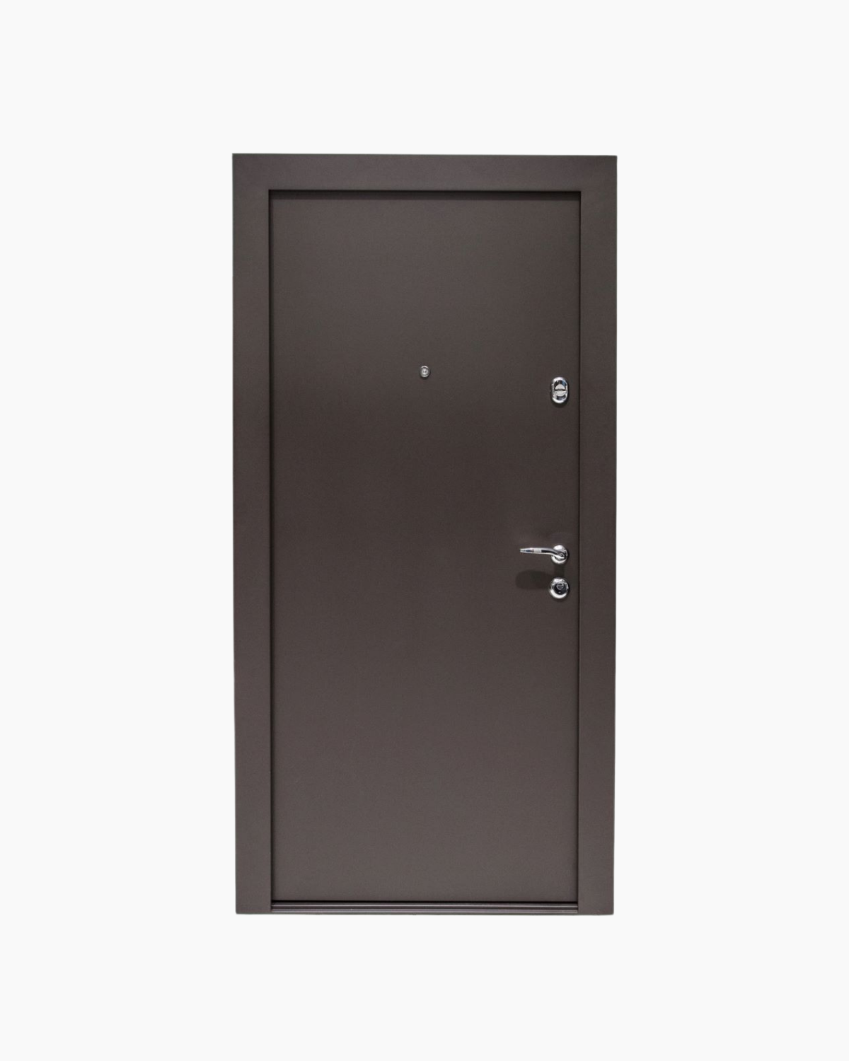 Usa Exterior Metalica pentru Apartament "Defender P", Maro