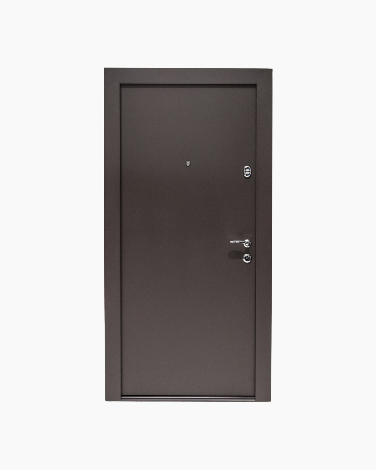 Usa Exterior Metalica pentru Apartament "Defender P", Maro