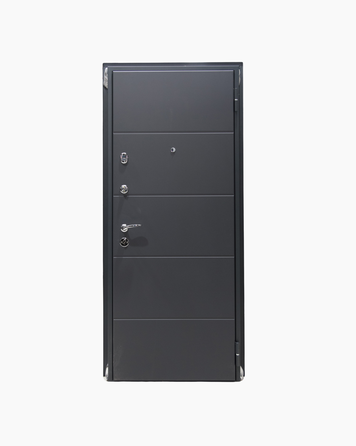 Usa Exterior Metalica pentru Apartament "Defender P", Maro