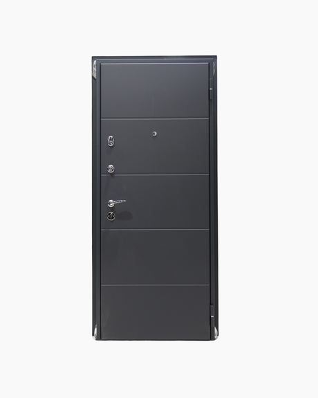 Usa Exterior Metalica pentru Apartament "Defender P", Antracite