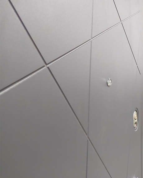 Usa Exterior Metalica pentru Apartament "Kleo", S 60