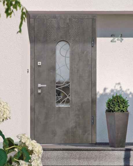 Usa Exterior Metalica pentru Casa "Alicante", Steelline