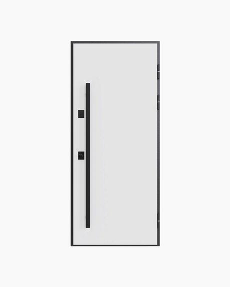 Usa Exterior Metalica pentru Casa "Premium Alska" Premium Thermo, Gri-Alb