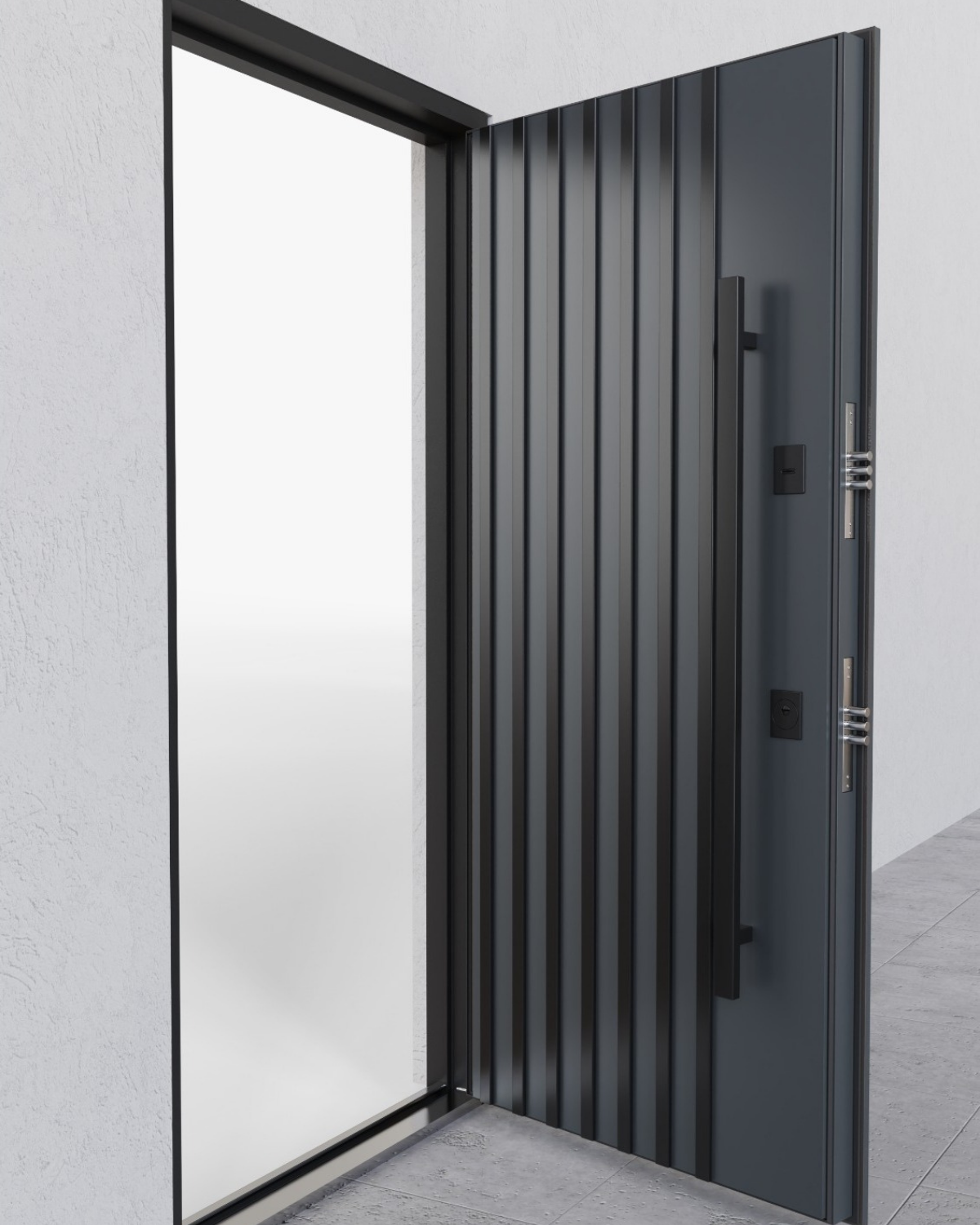 Usa Exterior Metalica pentru Casa "Premium Nordik PL" Premium Thermo, Antracite