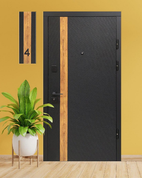 Usa Exterior Metalica pentru Apartament "Wisconsin", Steelline