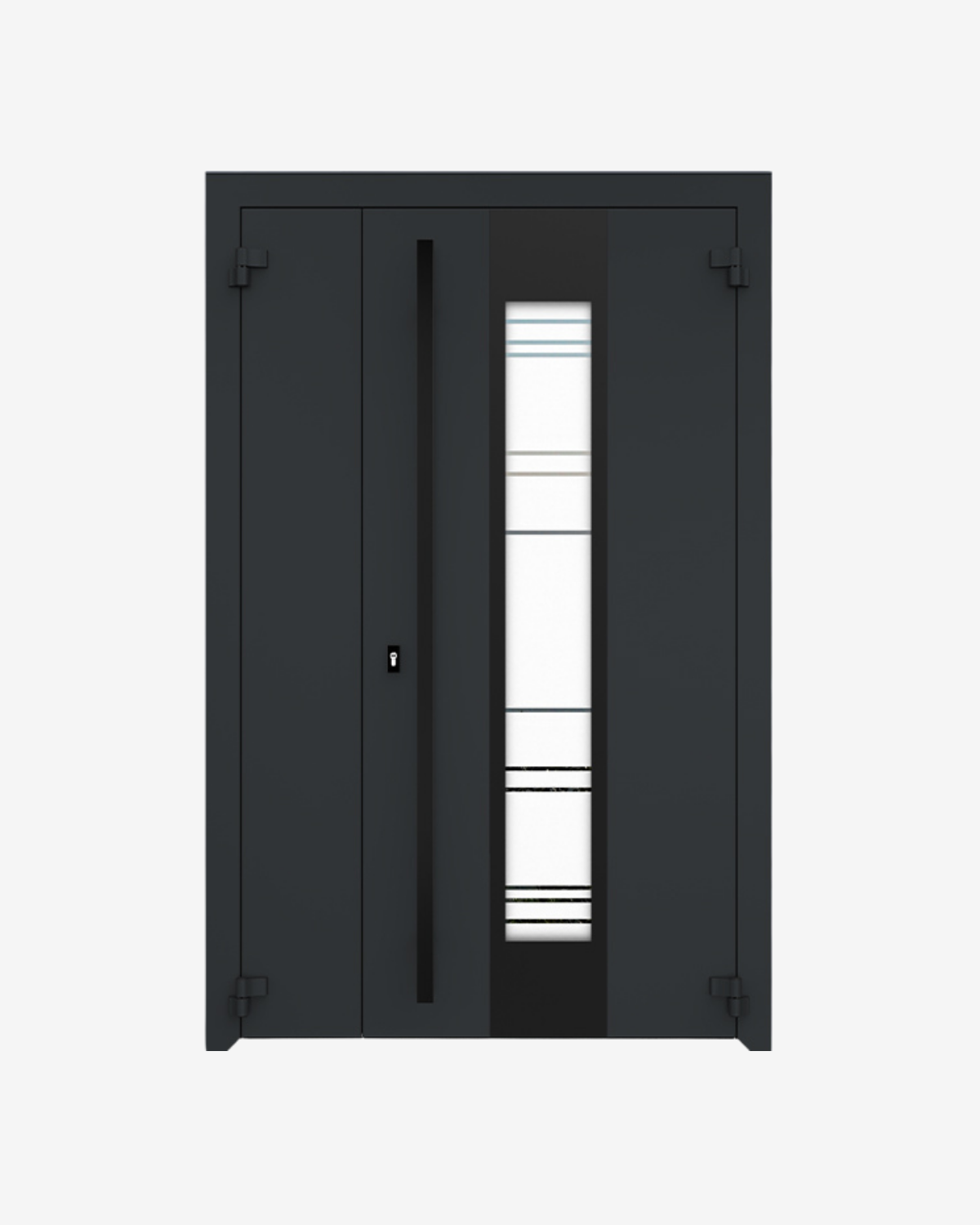 Usa Exterior Aluminiu pentru Casa "AG2-6038", Steelline