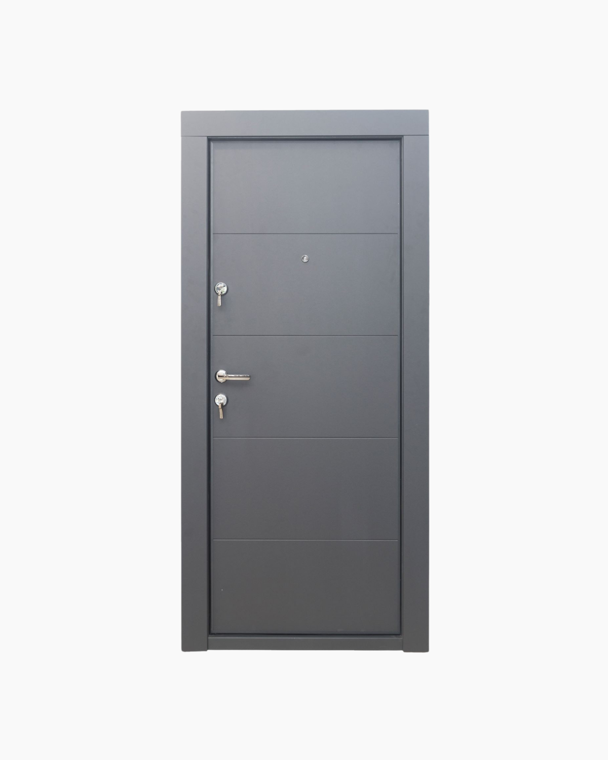 Usa Exterior Metalica pentru Apartament "Sofia Elit" Thermo Standard, Gri/Gri