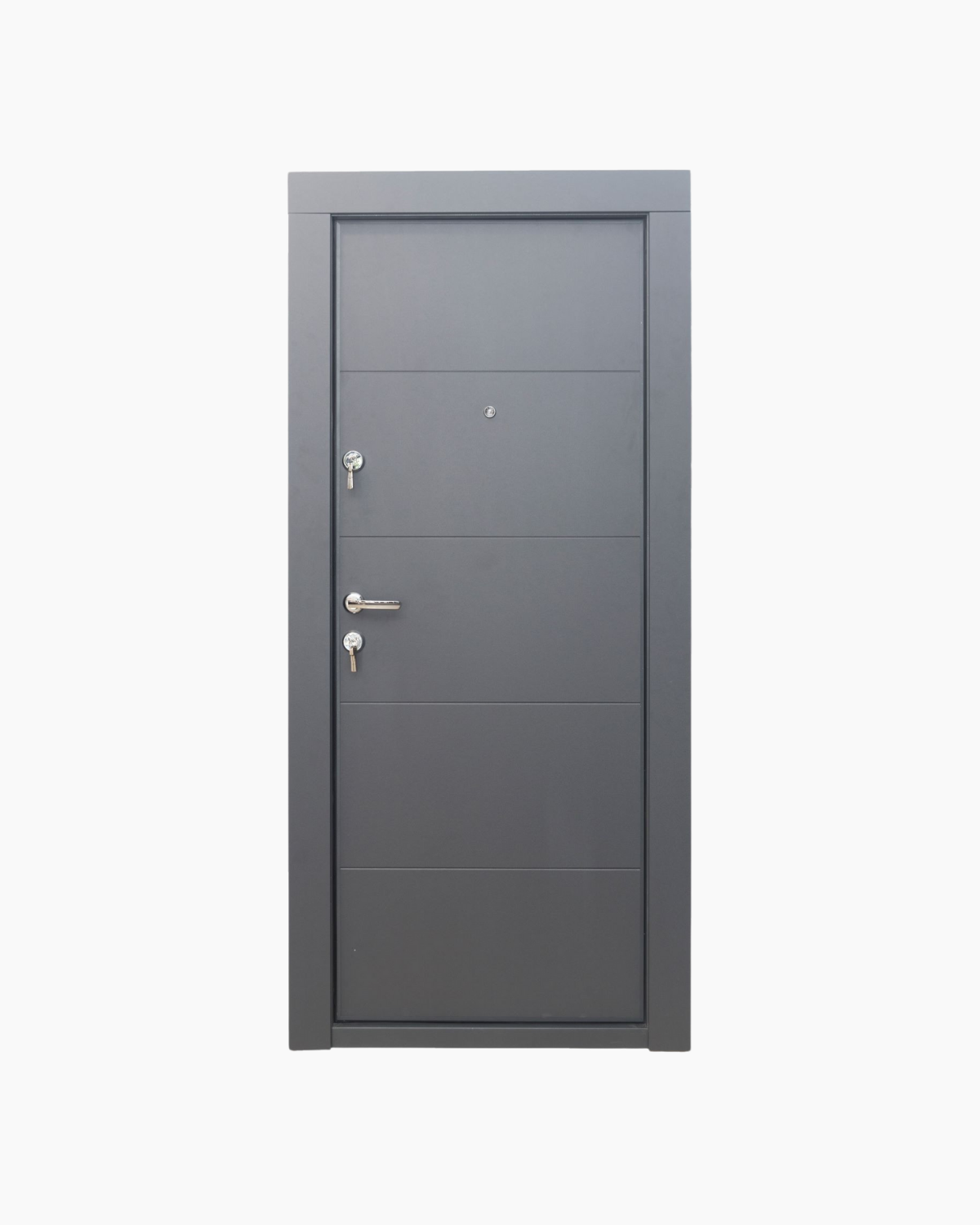 Usa Exterior Metalica pentru Apartament "Standard" Thermo Standard, Gri/Alb